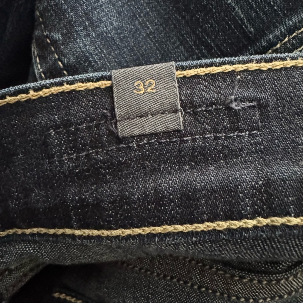 Citizens of Humanity Ava Low Rise Straight Leg Dark Wash Jeans Size 32 - Picture 9 of 9